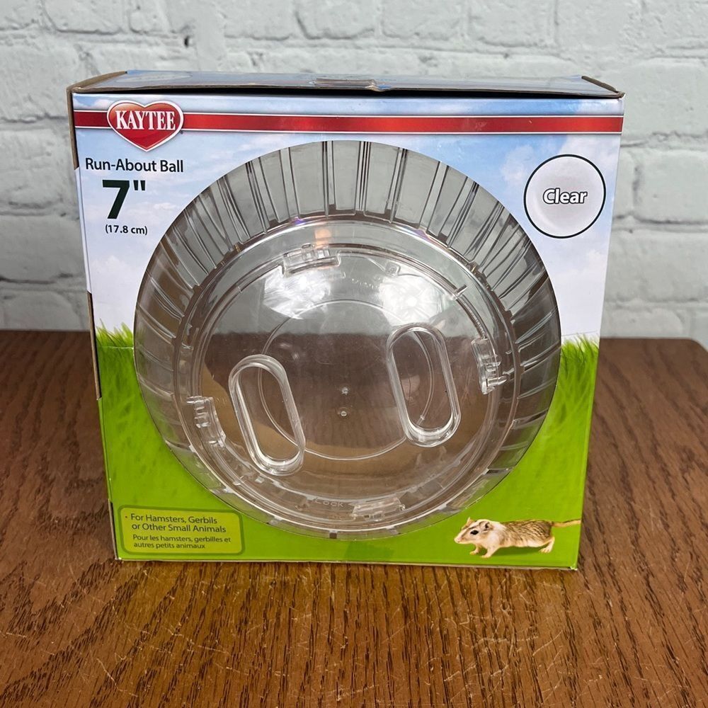 Kaytee 7” Hamster or Gerbil Exercise Ball New in package